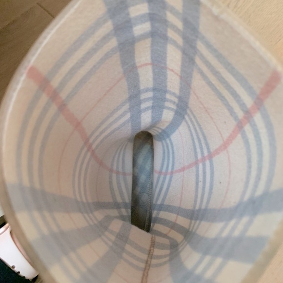 *Vintage* Womens Authentic Burberry Rubber Rain Boots in Classic Plaid Check 38 - Picture 13 of 14